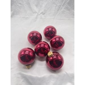 VTG lot CBK blown glass ornaments